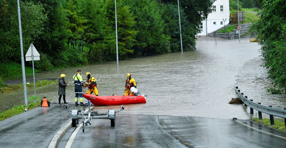 Norway Continues to Evacuate Residents from Flooded Areas