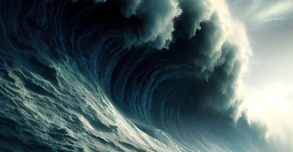 Tsunamis can be caused by climate change