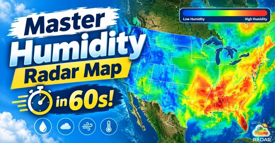 Humidity Radar Map: Real-Time Tracking & How to Read It