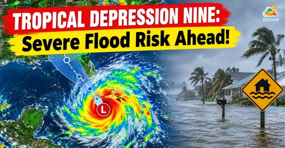 Tropical Depression Nine Forms in Atlantic, Threatening Gulf Coast with Flood Risks