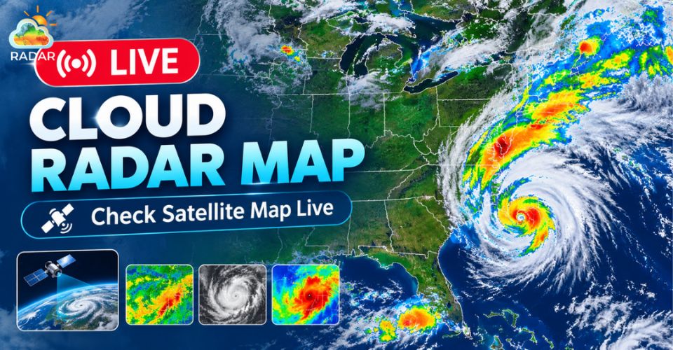 Live Cloud Radar Map: Real-Time Satellite & Cloud Cover Tracker