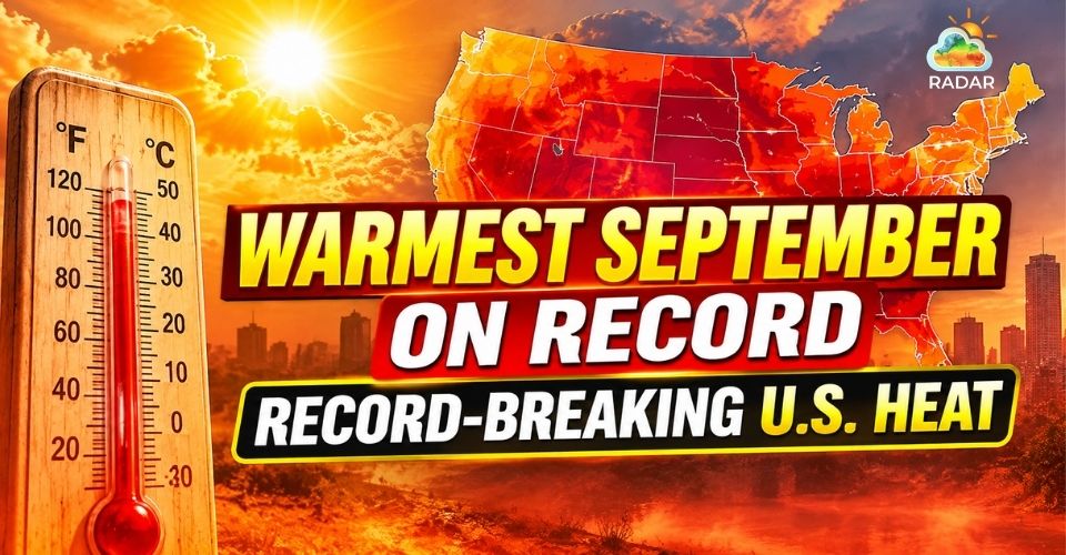 US Just Recorded Its Warmest September on Record, NOAA Reports