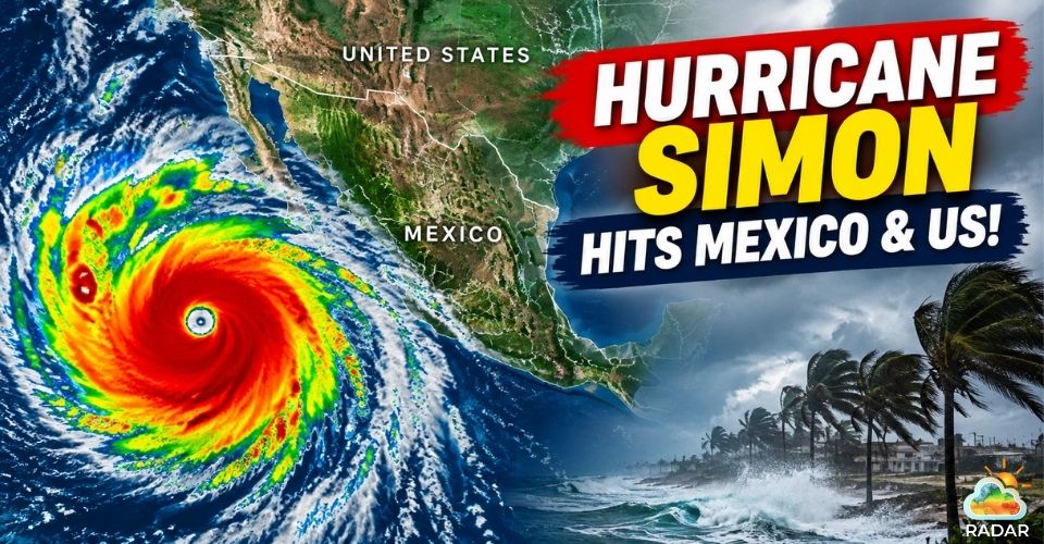 Hurricane Simon Threatens Mexico’s Pacific Coast