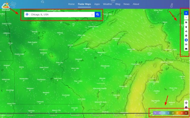 Easily track live weather with GoWeatherRadar before running