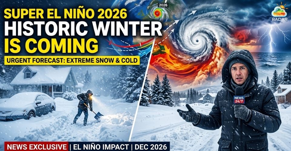 NOAA warns Super El Nino 2026 Could Rewrite Winter Weather