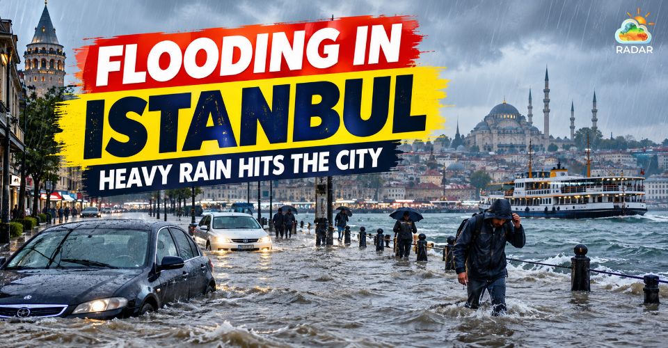Severe Flooding in Istanbul Disrupts City After Record Rain in 80 Years