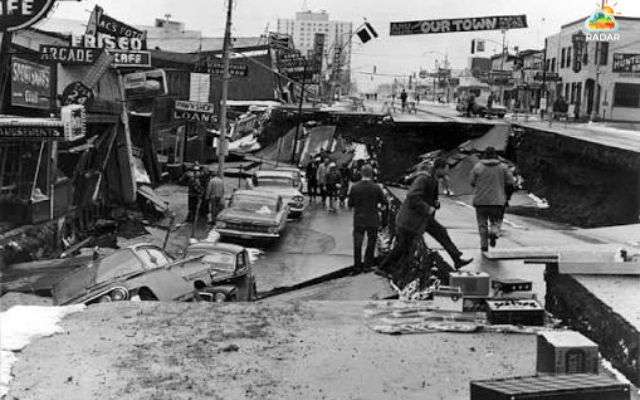 Magnitude 9.2 Great Alaska Earthquake of 1964