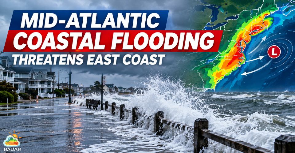 Mid-Atlantic Coastal Flooding Risk Grows Along East Coast