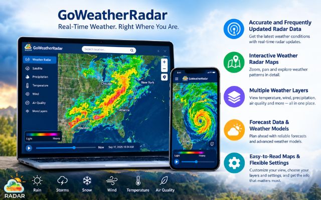 Must-have features of a live weather radar website