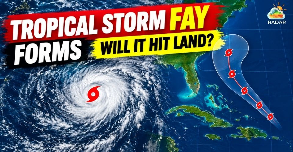 Tropical Storm Fay Develops in Atlantic with Zero Land Impact