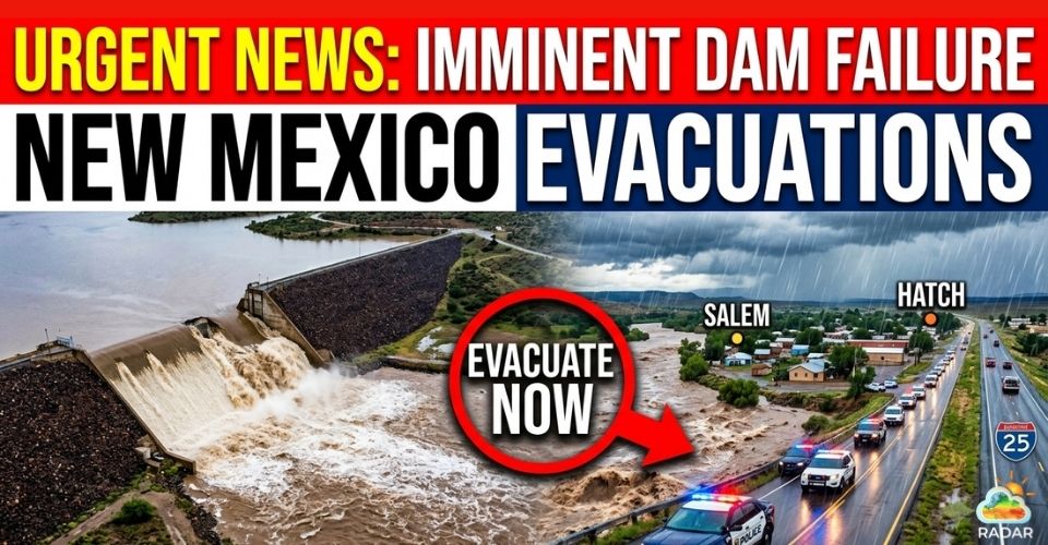 Catastrophic Flash Flood Emergency Issued in New Mexico Amid Imminent Dam Failure