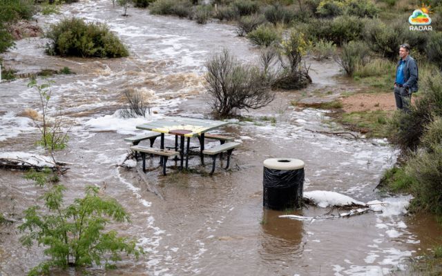 Residents evacuate high-risk zones near Hatch following the imminent dam failure alert