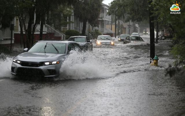 Heavy rainfall raises concerns about localized flooding