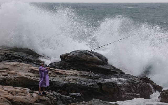 Taiwan Shuts Down as Powerful Typhoon Kong-Rey Smashes the East Coast