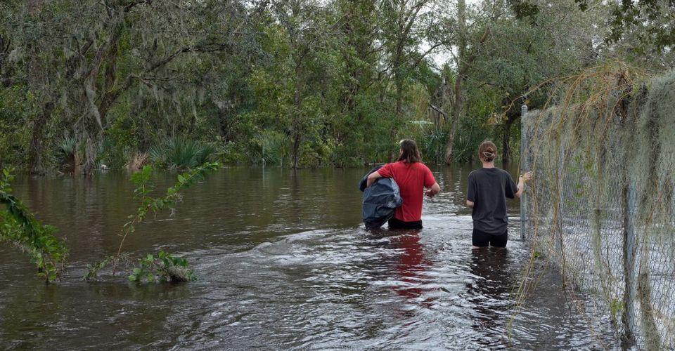 Severe river flooding in Florida following Milton’s deluge